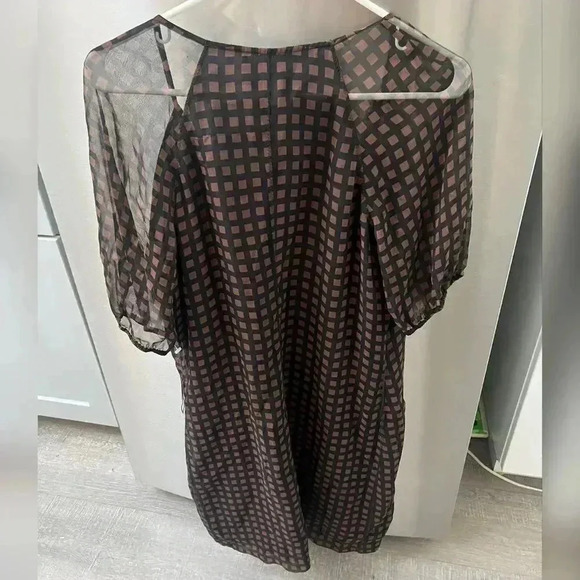 Vena Cava Silk Dress With Pockets and Belt - Picture 3 of 5